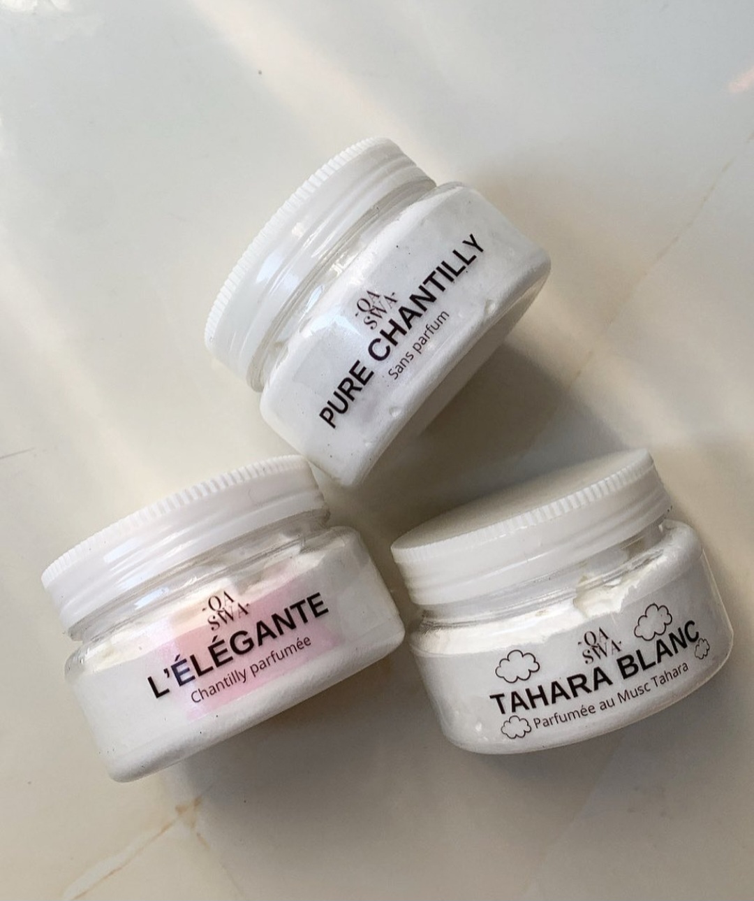 Chantilly à la graisse de bosse de chameau