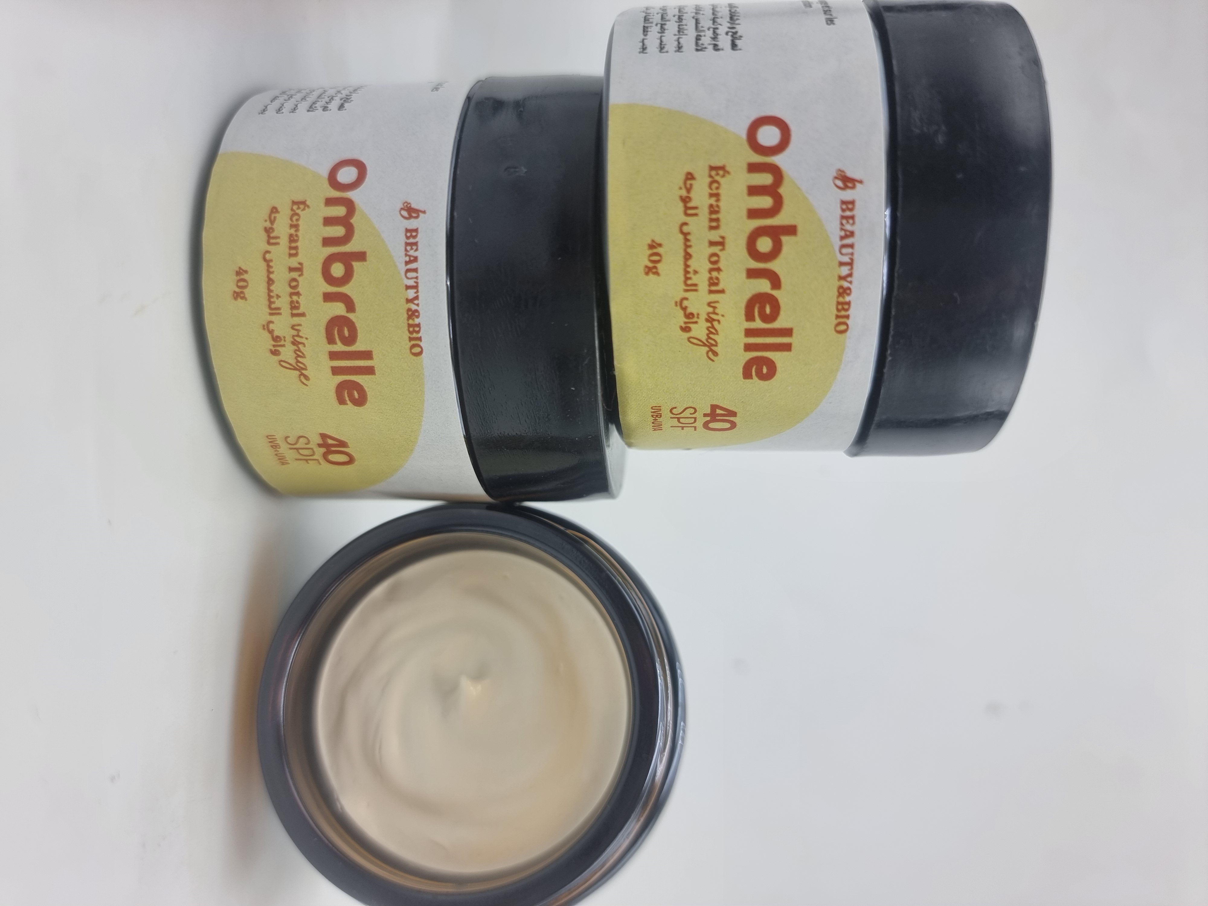 Crème solaire visage 