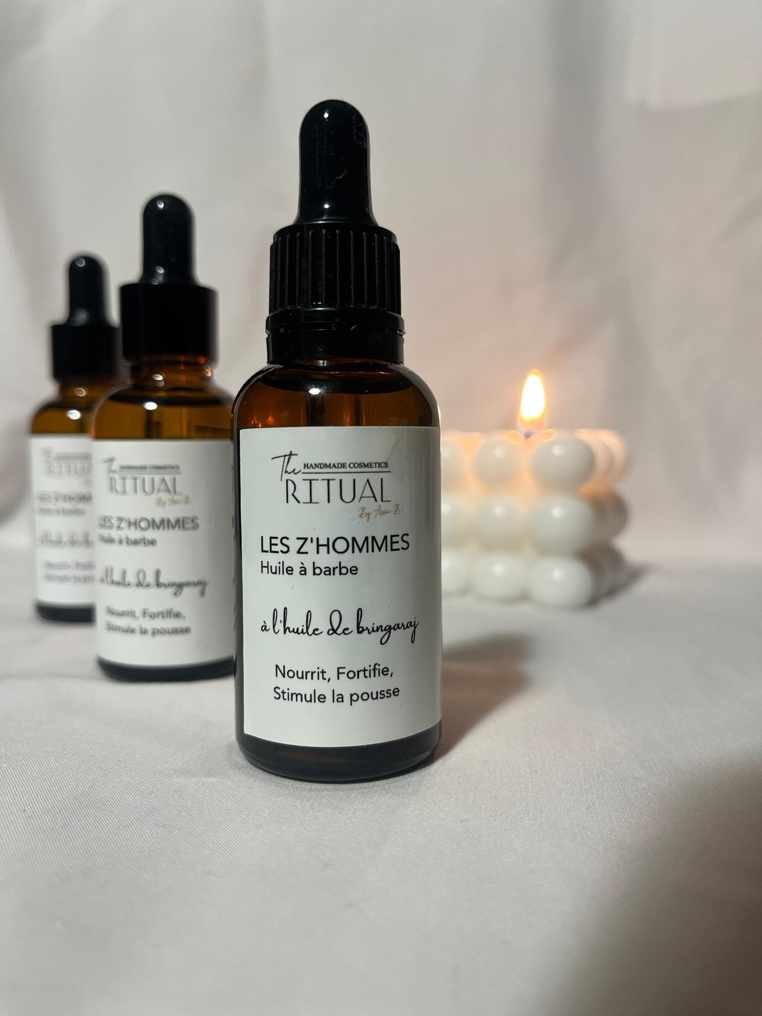 LES Z'HOMMES à l'huile de bringaraj