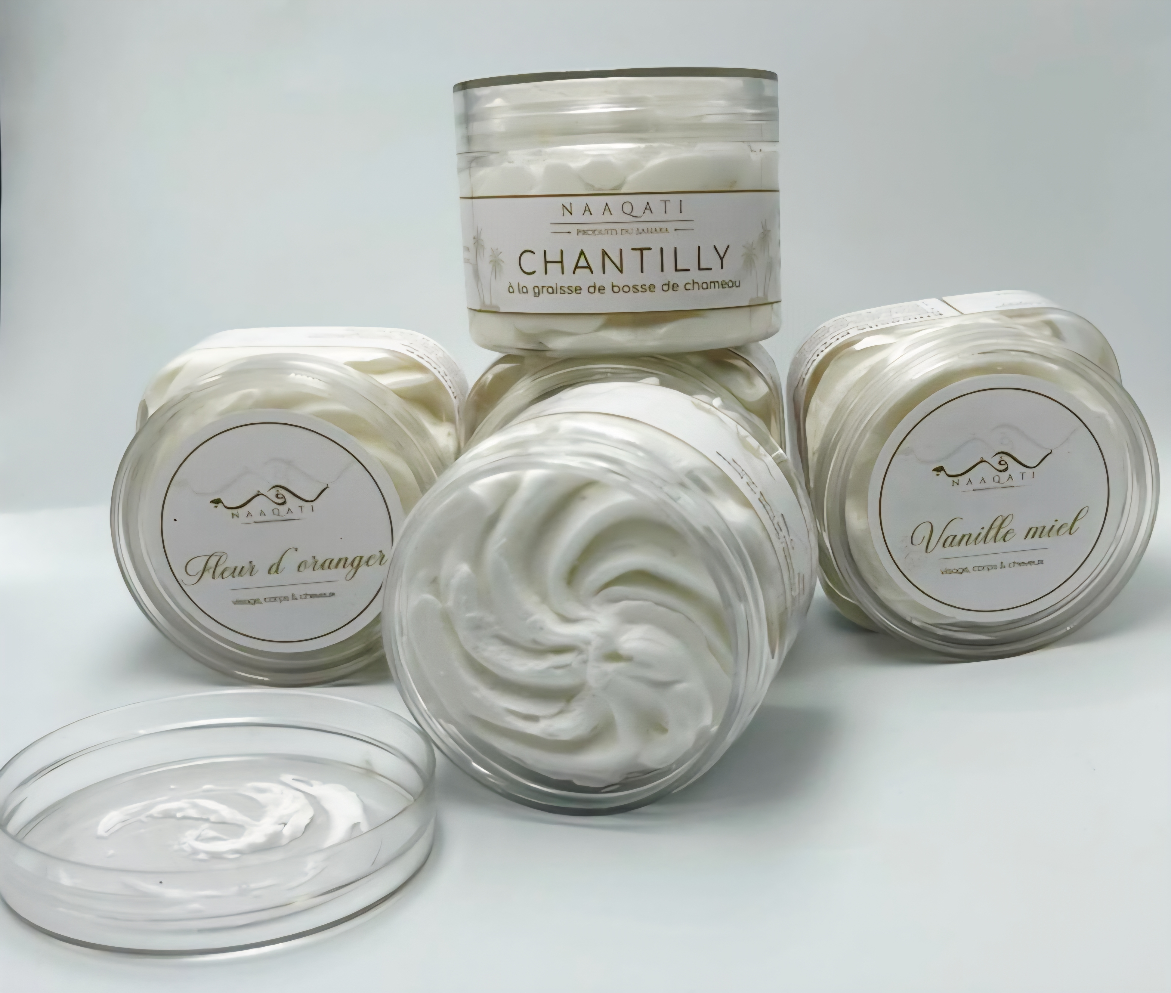 Chantilly à la graisse de bosse de chameau