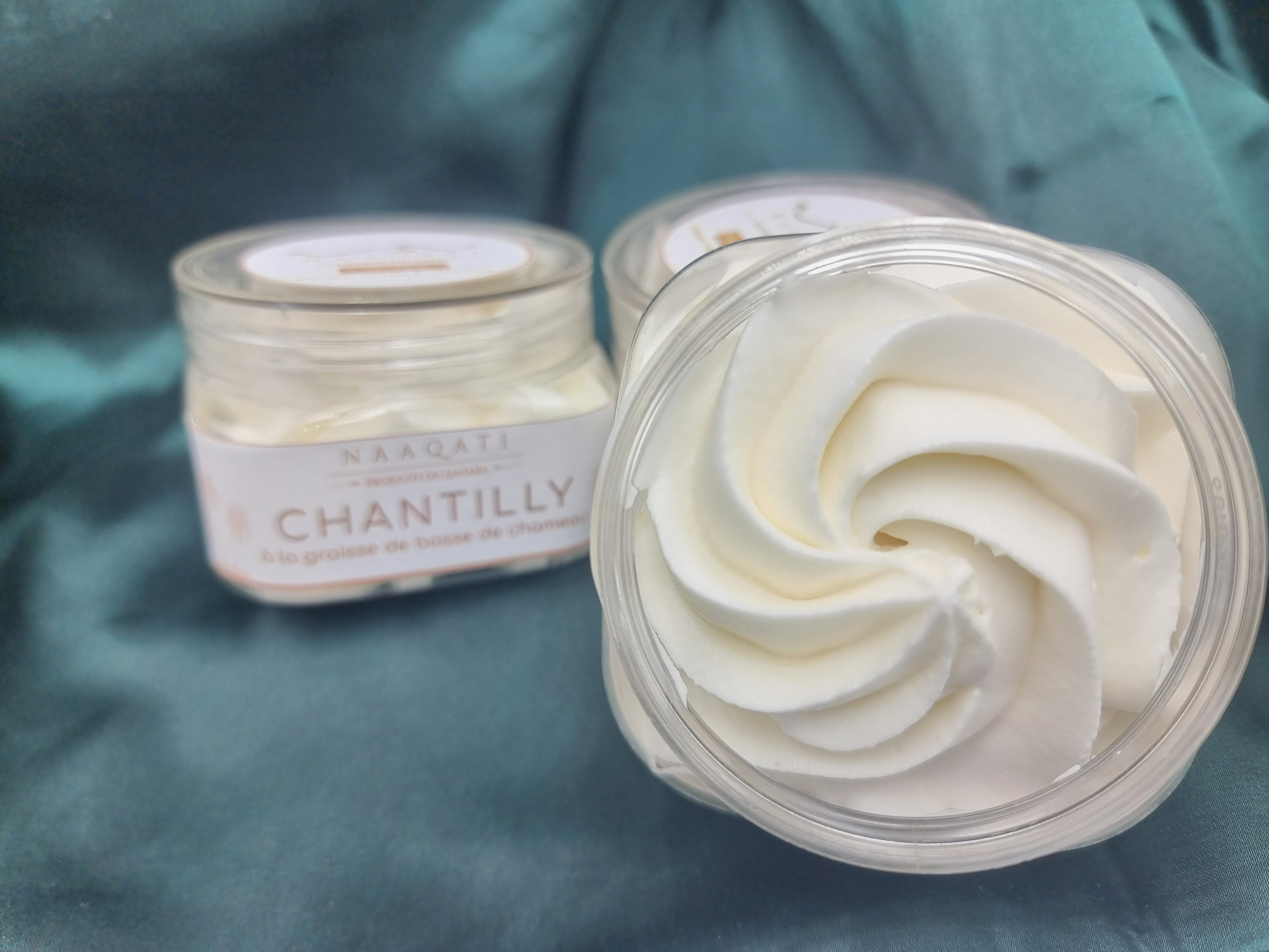 Chantilly à la graisse de bosse de chameau