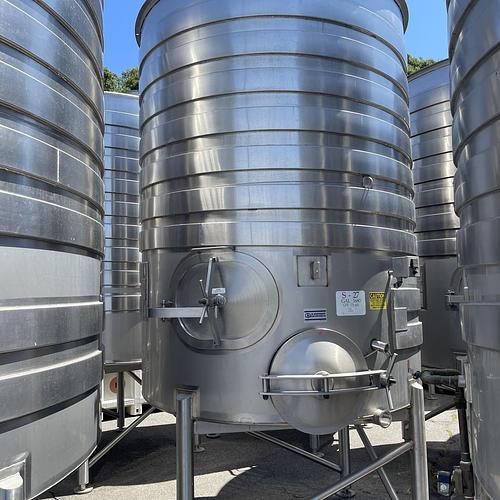 1,680 Gallon JV Northwest Inc. Stainless Steel Wine Tanks