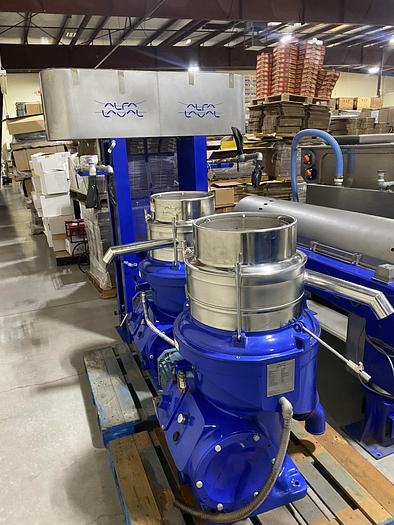 Alfa Laval Centrifugal Separator with Vertical Axis Model UVPX-507-AGT14