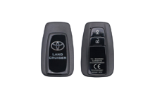 20TOYOTA LAND CRUISER PRADO SMART KEY - 2BUTTONS / PAGE 1 A8 / Transponder Chip:DST-AES 433MHz 89904-60L70 Genuine | Genuine Replacement Car Key