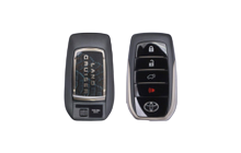 2019 TOYOTA LAND CRUISER SMART KEY - 4BUTTONS / PAGE1 A8 / Transponder Chip DST-AES 433MHz 89904-60M70 Genuine | Genuine Replacement Car Key