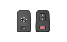 2018 Toyota Land Cruiser Smart Key, 2-Buttons / PAGE1 A8 / Transponder Chip: DST-AES 433MHZ | Genuine Replacement Car Key