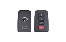 2017 Toyota Camry, Avalon, Aurion, Corolla, Altis Smart Key, 4-Buttons / PAGE1 88 / Transponder Chip: DST-AES 433MHz 89904-33460 Genuine | Genuine Replacement Car Key