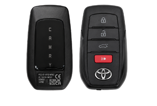 GS-8990H-33210 USED-Toyota Camry 2025 Smart Remote Key 3+1 Buttons 433.58/434.42MHz 8990H-33210 USED-
