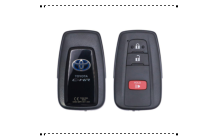 2018 Toyota C-HR Buttons:2+1 Smart Key / Transponder:Texas Crypto/128-bit AES / First Page:A9 433MHZ OEM | Genuine Replacement Car Key