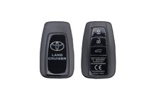 TOYOTA LAND CRUISER SMART KEY - 3BUTTONS / Transponder Chip:DST-AES 433MHz 89904-60X60 Genuine | Genuine Replacement Car Key