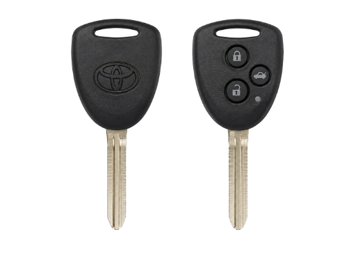 GS-89070-BZ550-Toyota Yaris 2023 Remote Key 3 Buttons 433MHz 89070-BZ550 / BZ551 Genuine-
