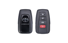 2021 TOYOTA COROLLA SMART KEY - 4BUTTONS / Transponder Chip: 4A IC: 1551A-14FBN 315MHZ PN: 02030 Genuine | Genuine Replacement Car Key