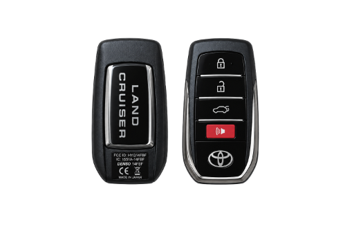 GS-8990H-60461-Toyota Land Cruiser 2022 Smart Key 3+1 Button 433MHz 8990H-60460/8990H-60351 Genuine-