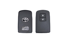 2018 TOYOTA RAV4 SAMRT KEY - 2BUTTONS / PAGE1 88 / Transponder Chip: DST-AES / European & ME markets 433MHz 89904-42130 Genuine | Genuine Replacement Car Key