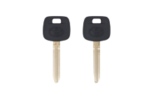 oyota Key Blank Rubber With Out Transponder Chip Genuine | Genuine Replacement Car Key