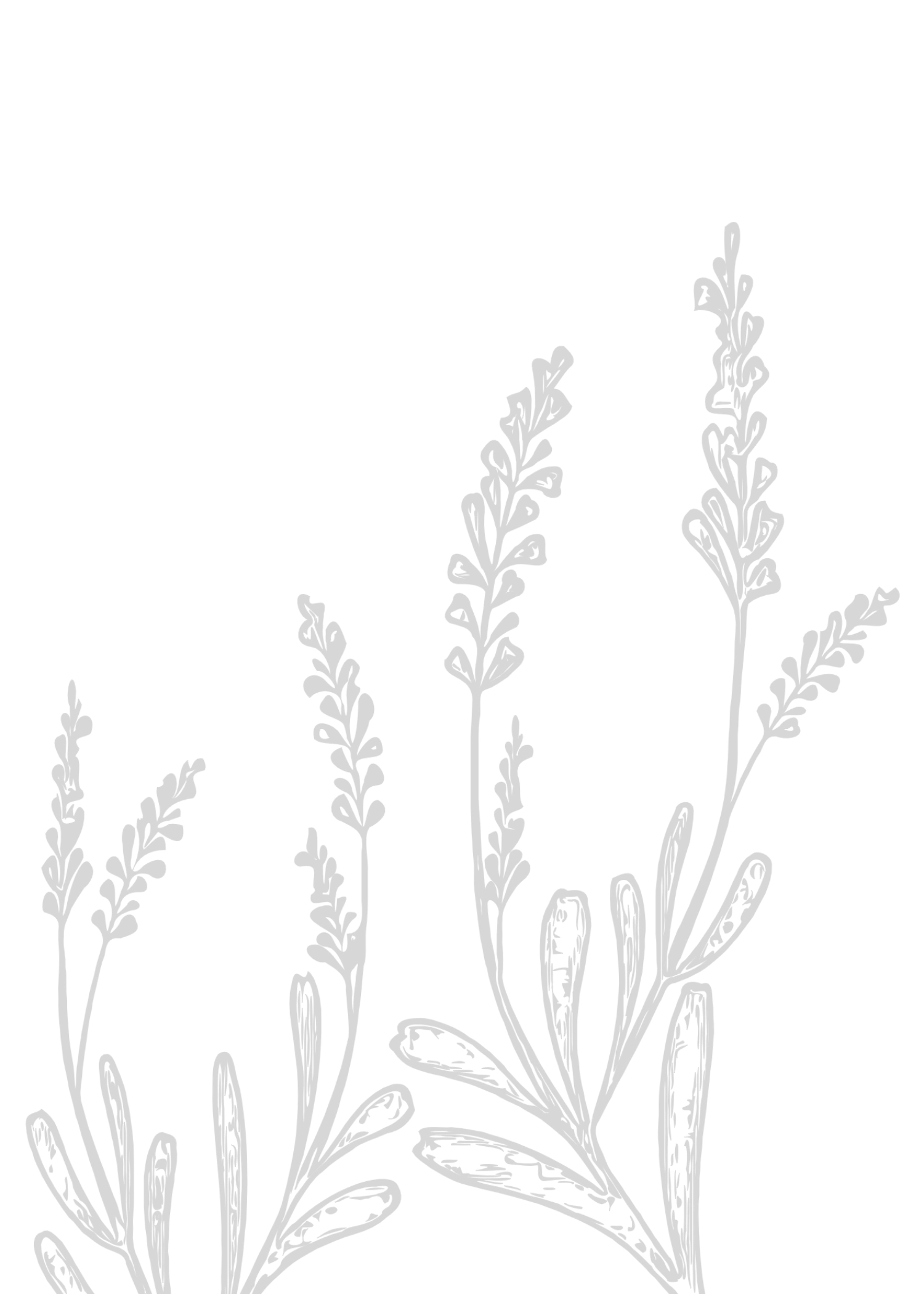 Ink Greenery — Minimal Sympathy Card