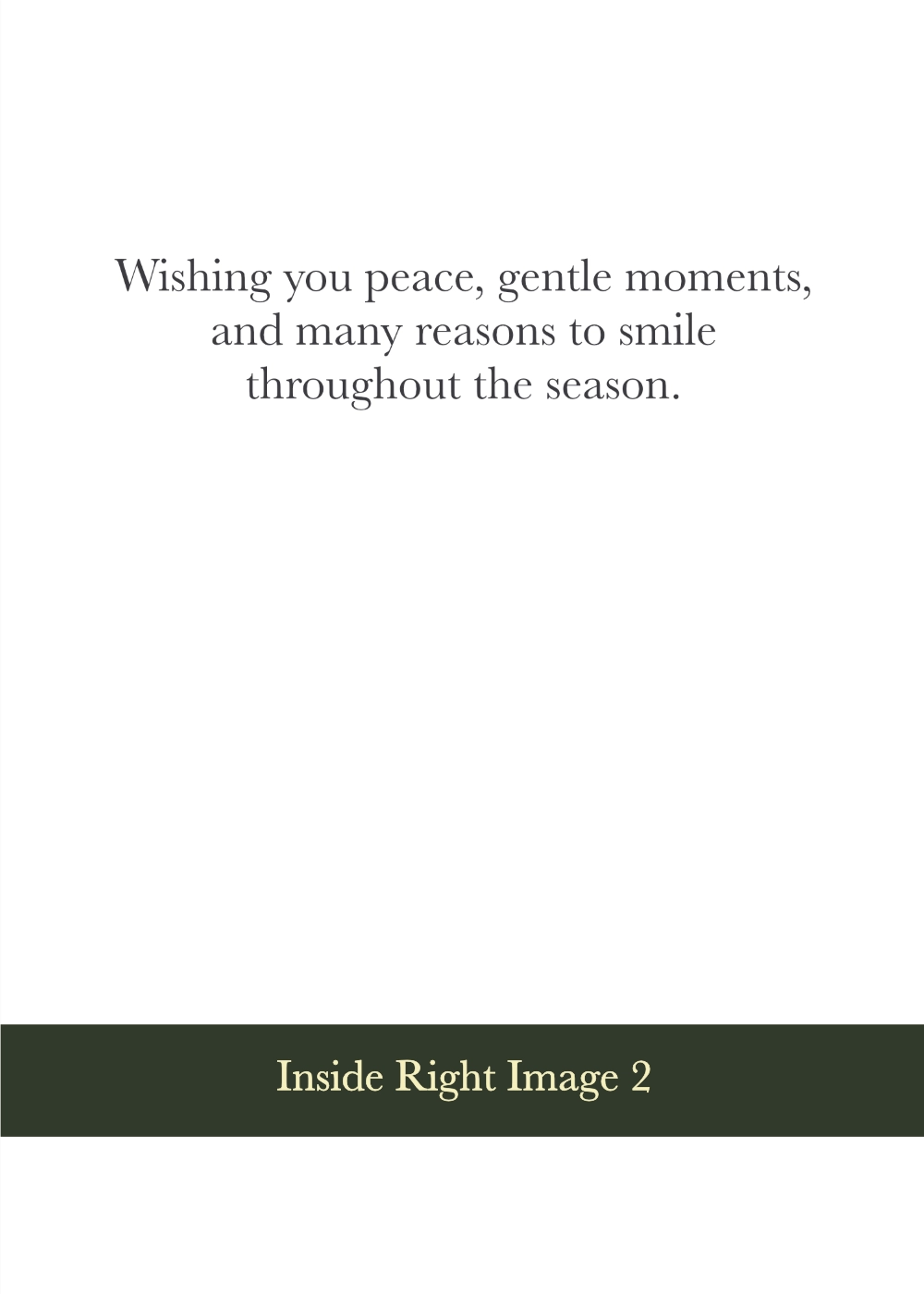 Wishing You Peace