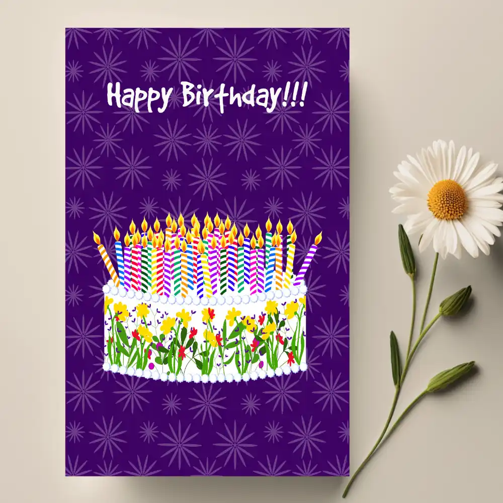 Printable Happy Birthday Card