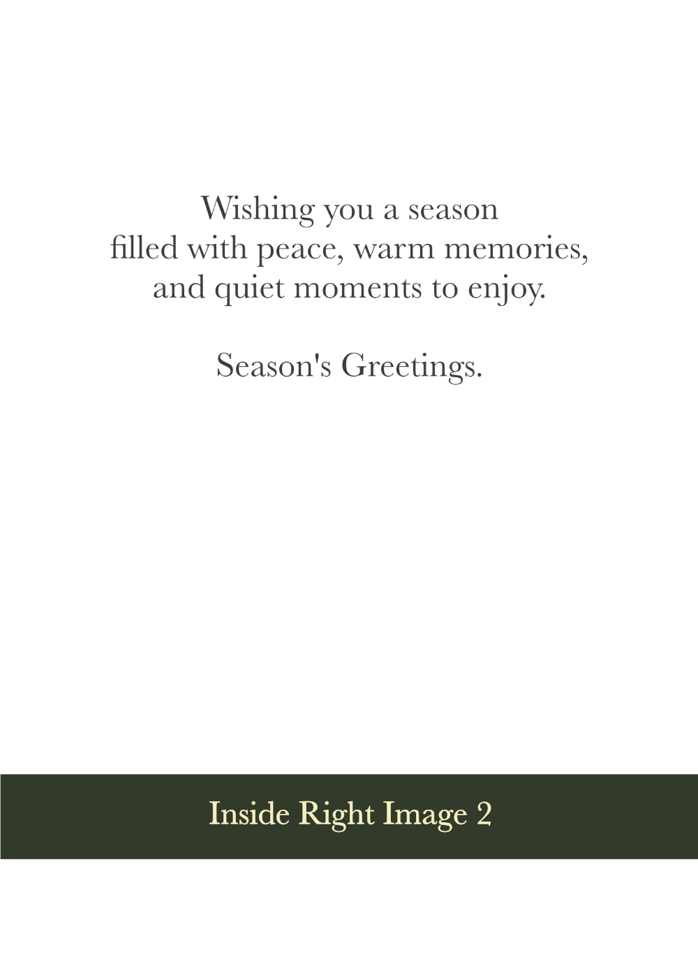 Seasons Greetings