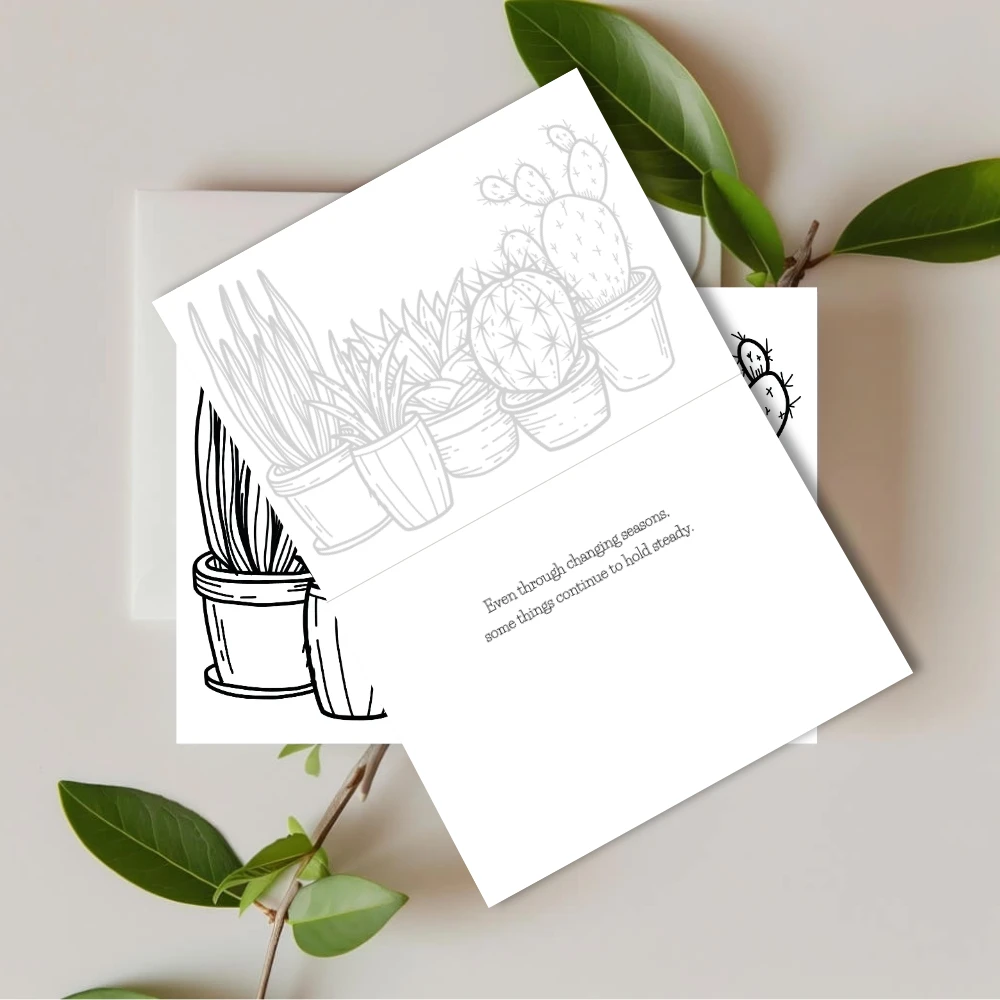 Rooted — Desert Ink Encouragement Card