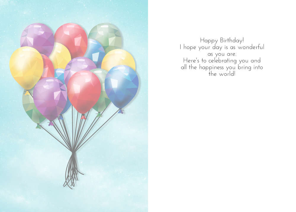 Balloons for Your Birthday