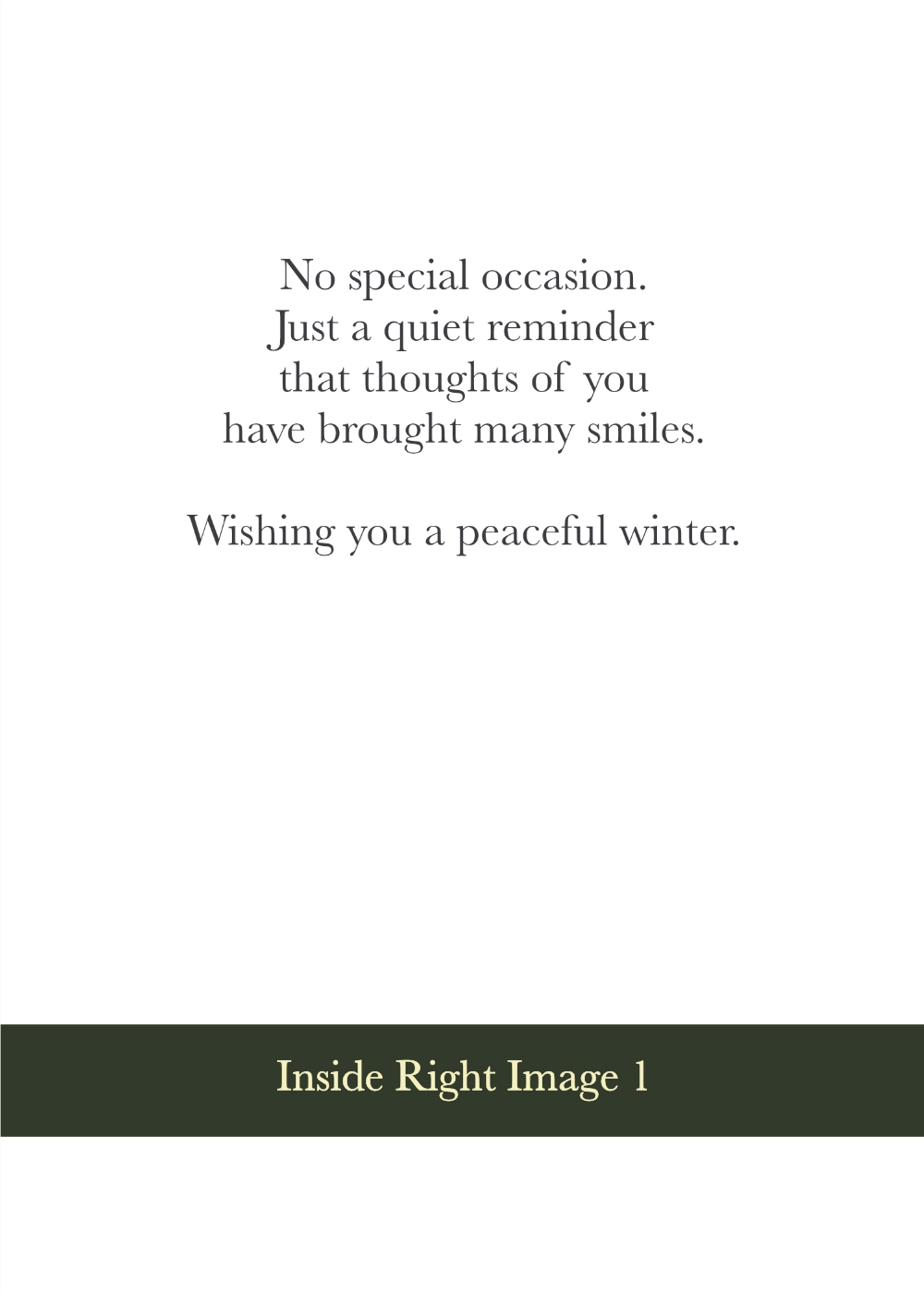 Thinking of You This Winter