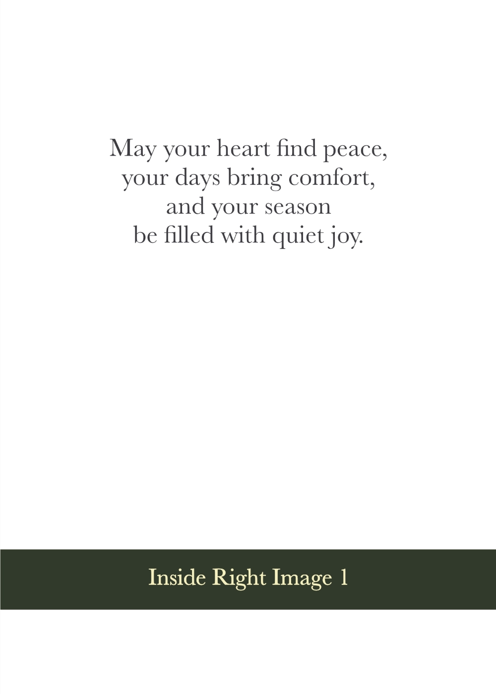 Wishing You Peace