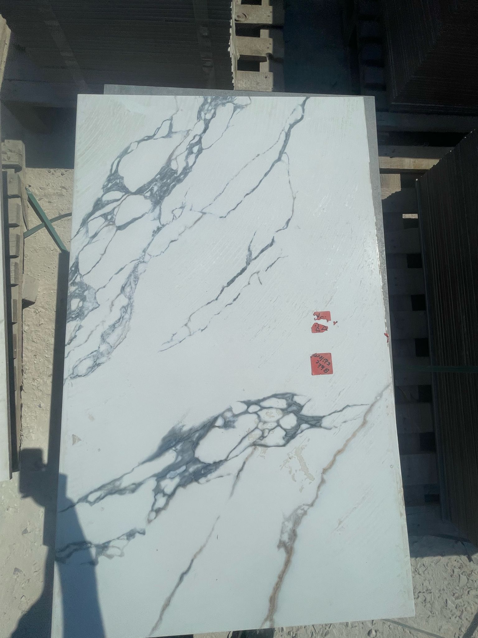 60x110 MAVİ BOL DAMARLI