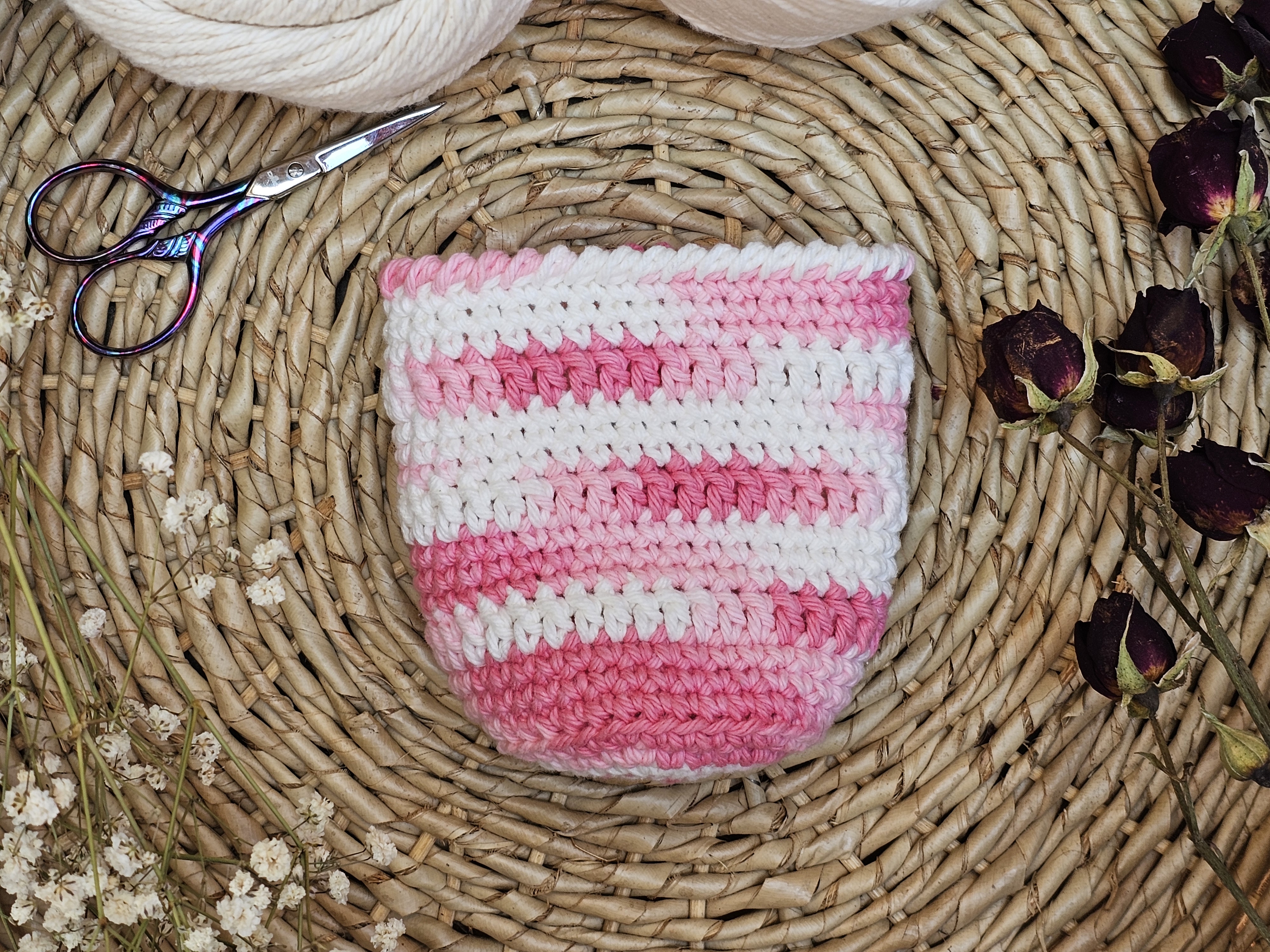 Handmade Crochet Cup Cozy