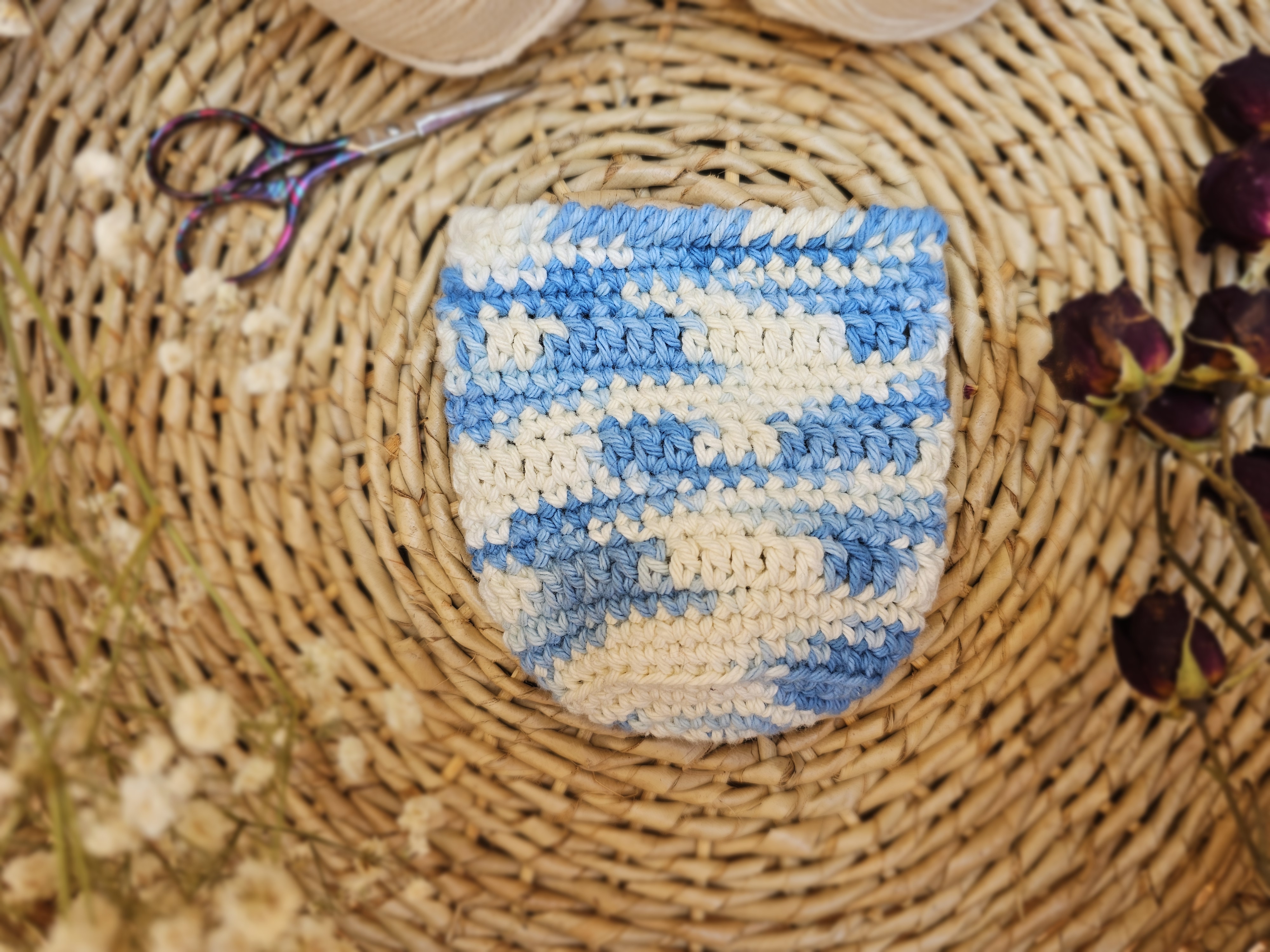 Handmade Crochet Cup Cozy