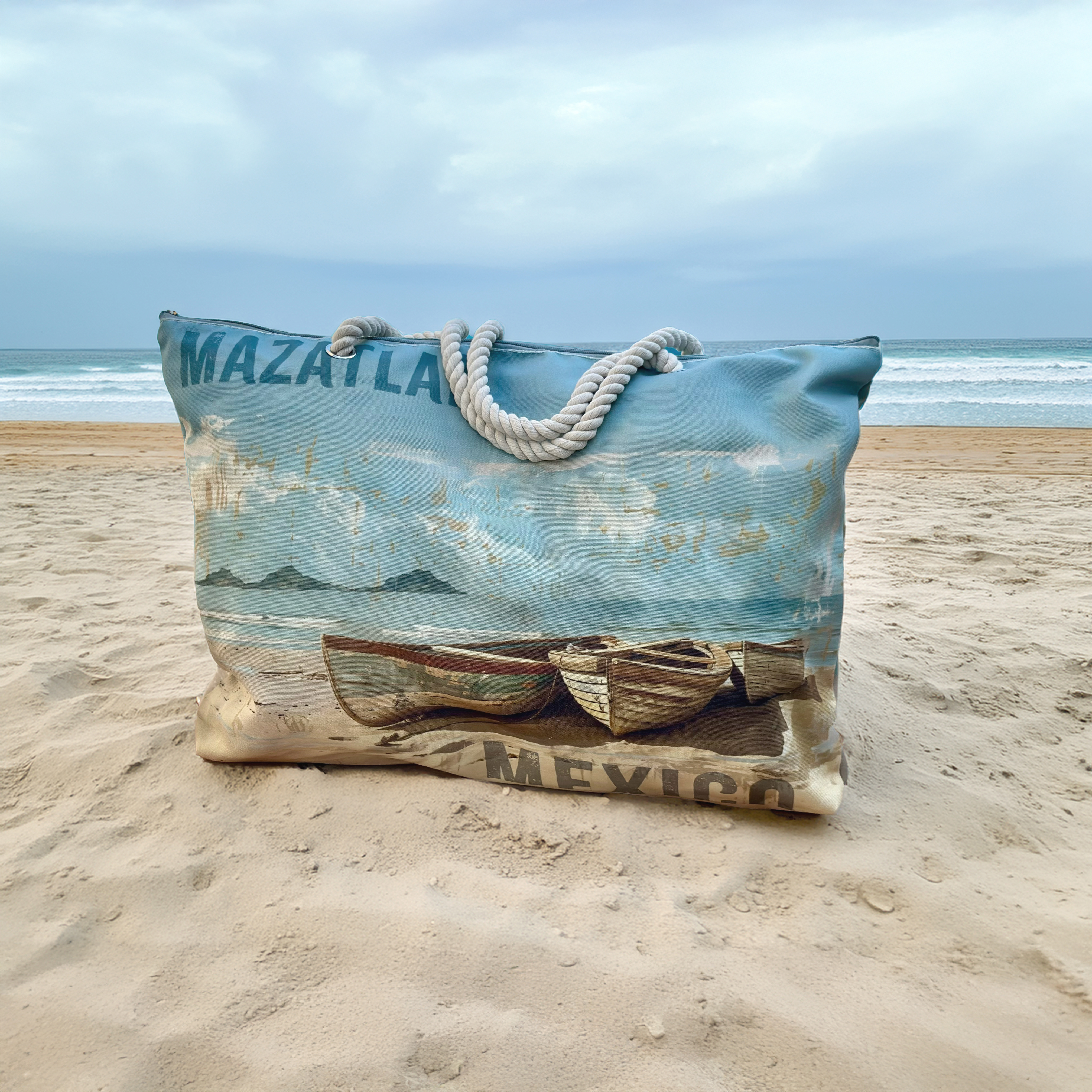 Tides & Treasures Beach Bag