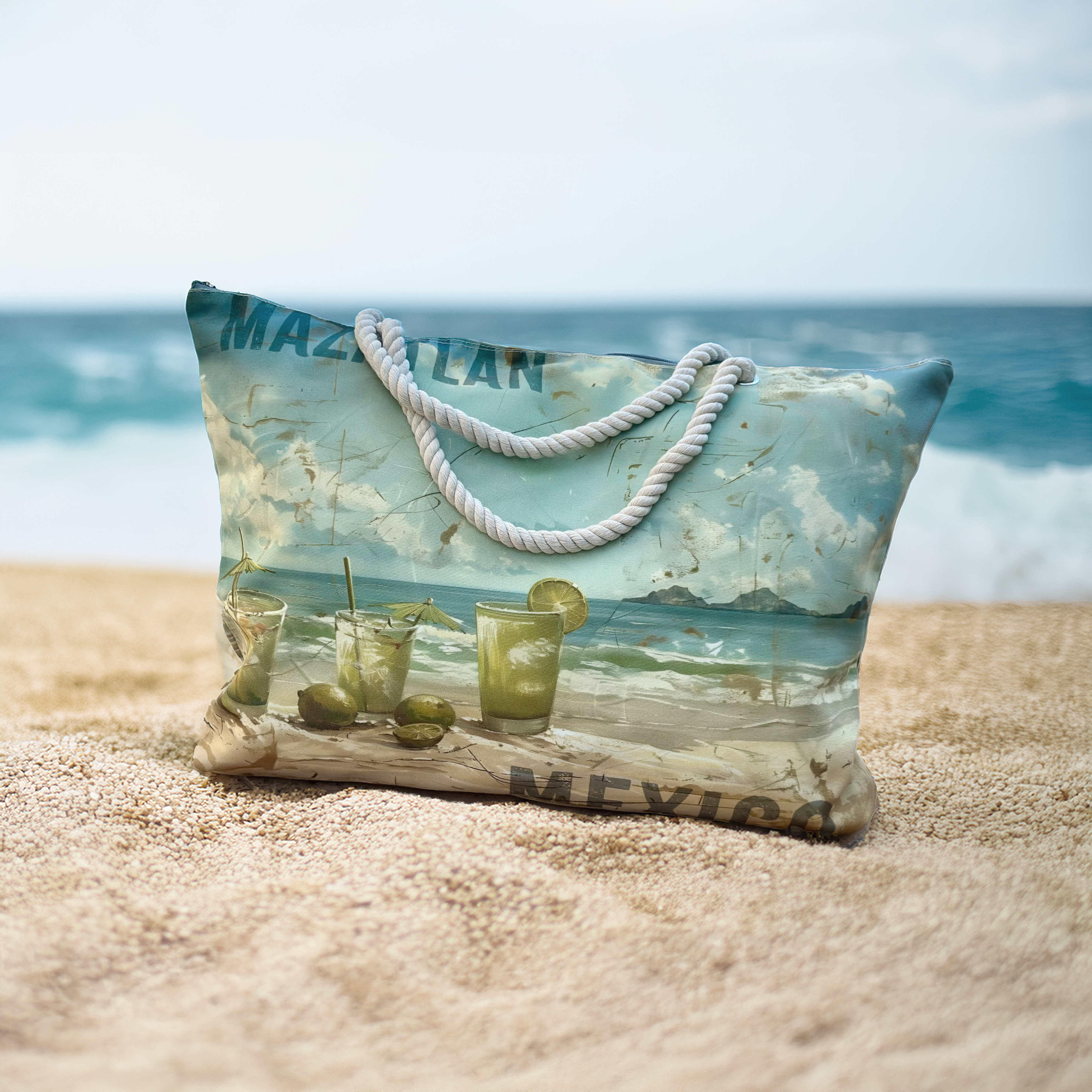 Tides & Treasures Beach Bag
