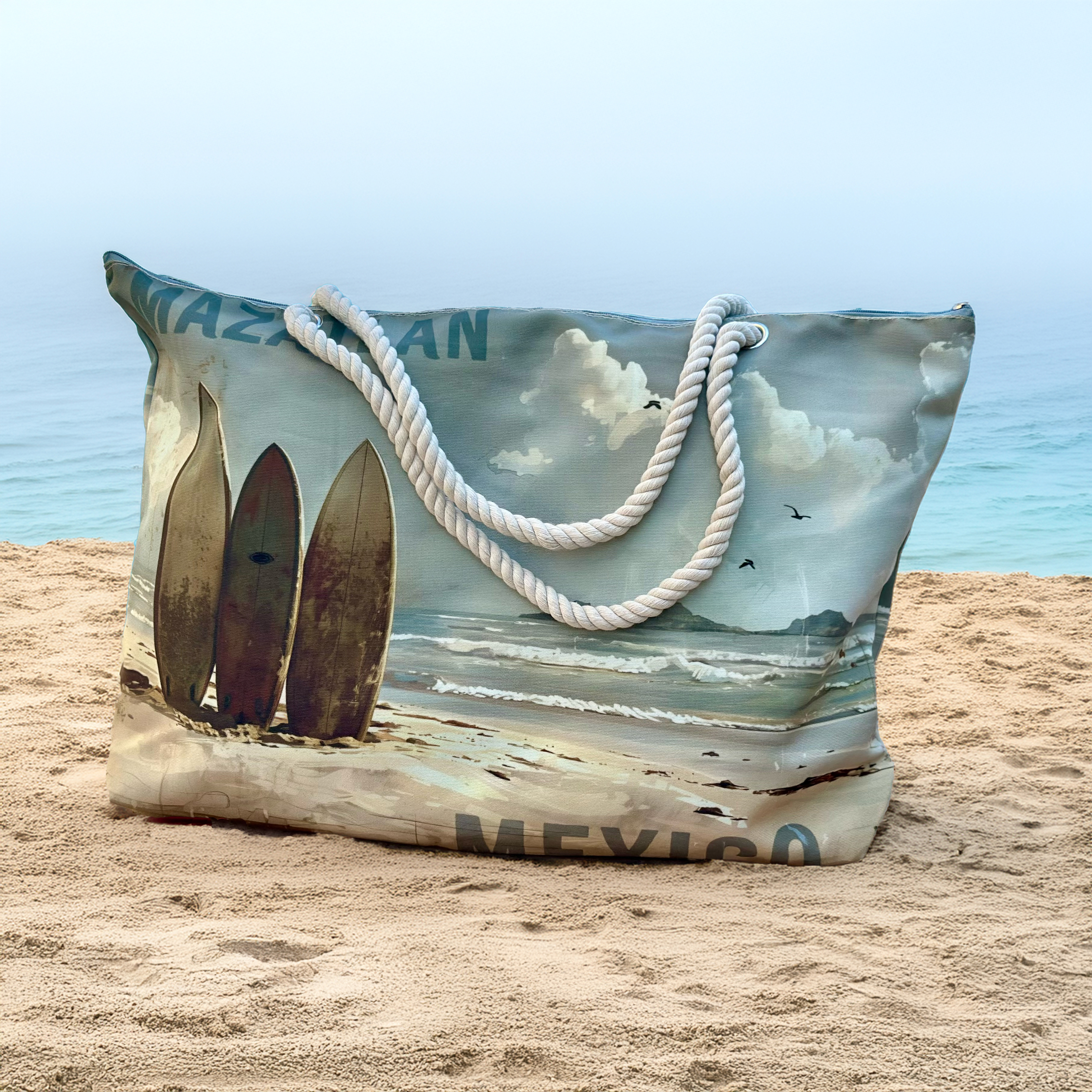 Tides & Treasures Beach Bag