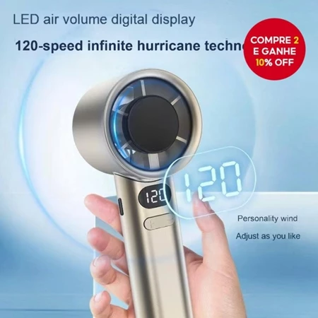 Mini Ventilador Portátil USB Recarregável