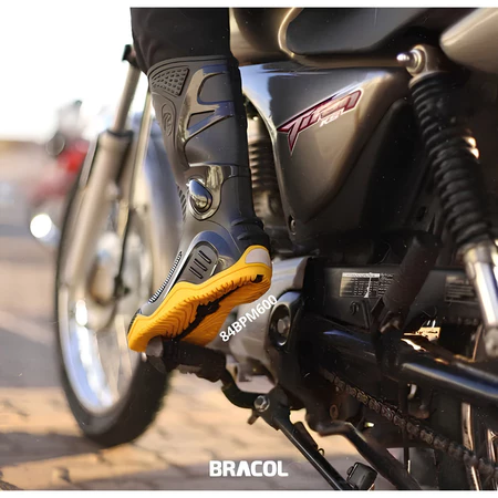 Bota Impermeável em PVC para Motoqueiro, Motociclista e Motoboy