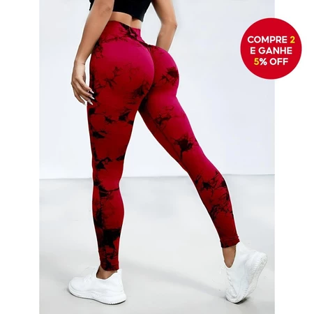 Legging Feminina Cintura Alta Zhandye – Modelo Butt-Lift para Yoga
