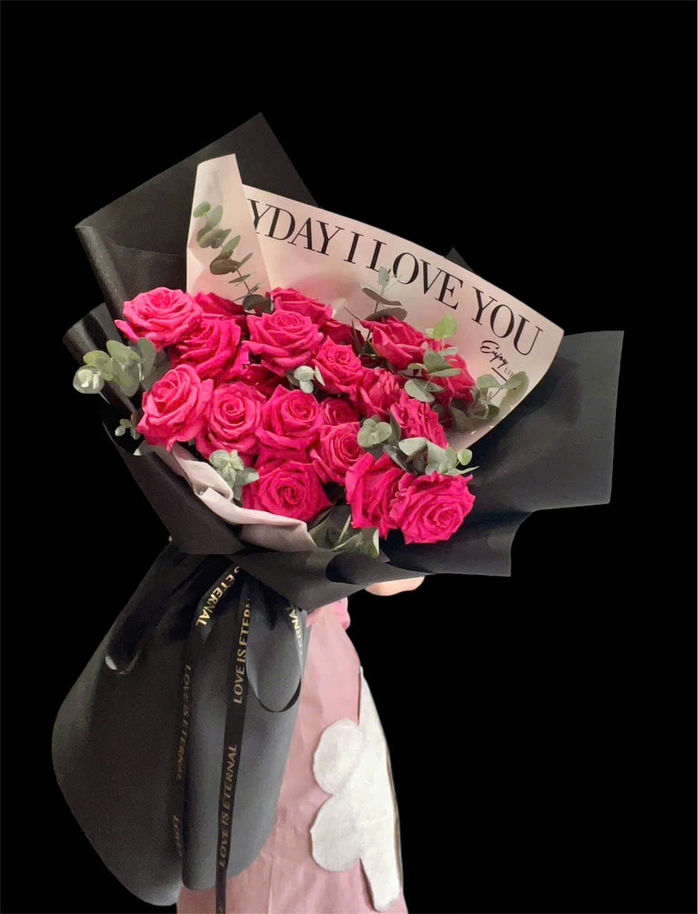 Bó Hoa Hồng Pinkfloy