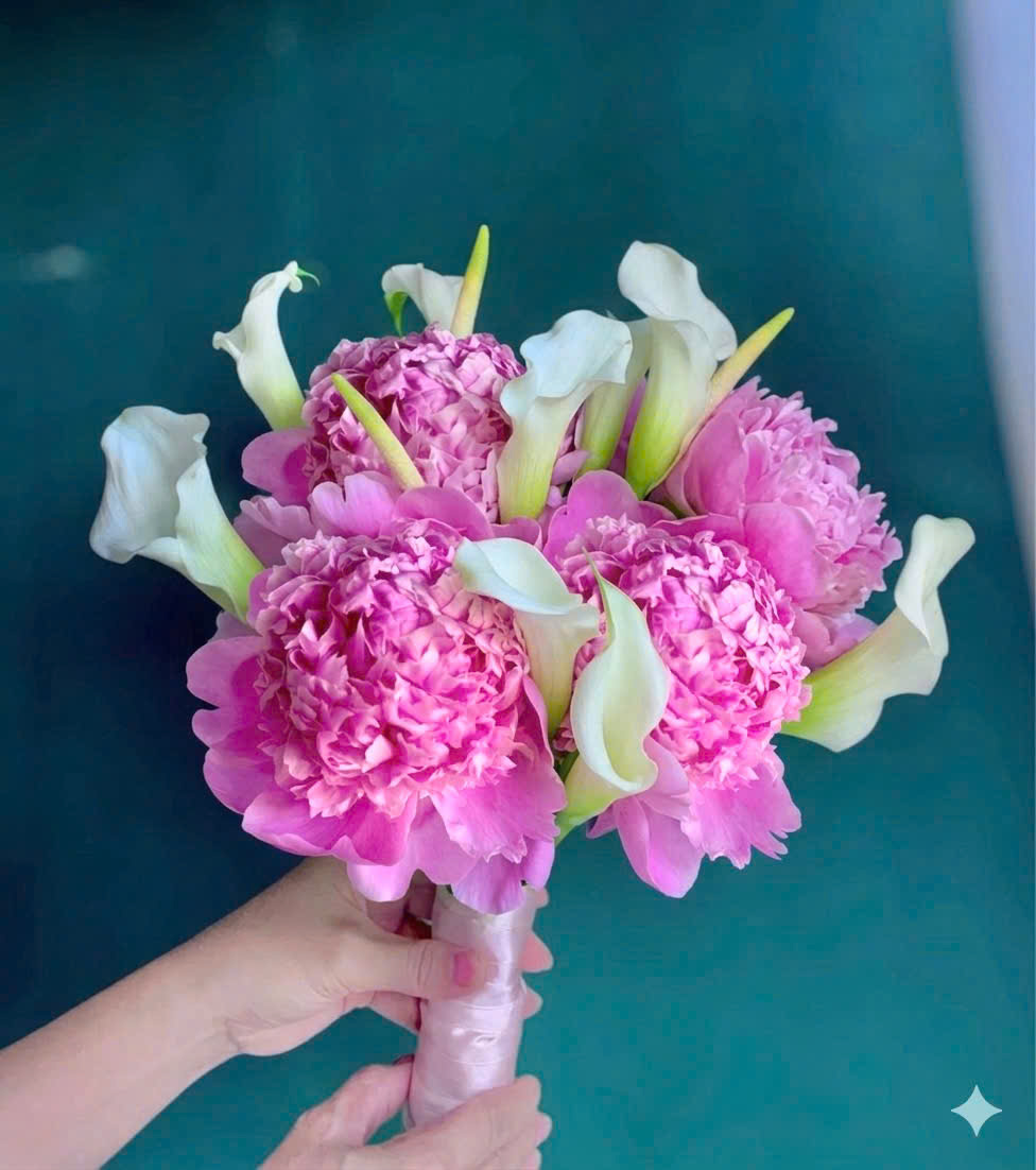 Hoa cô dâu mẫu đơn Peony