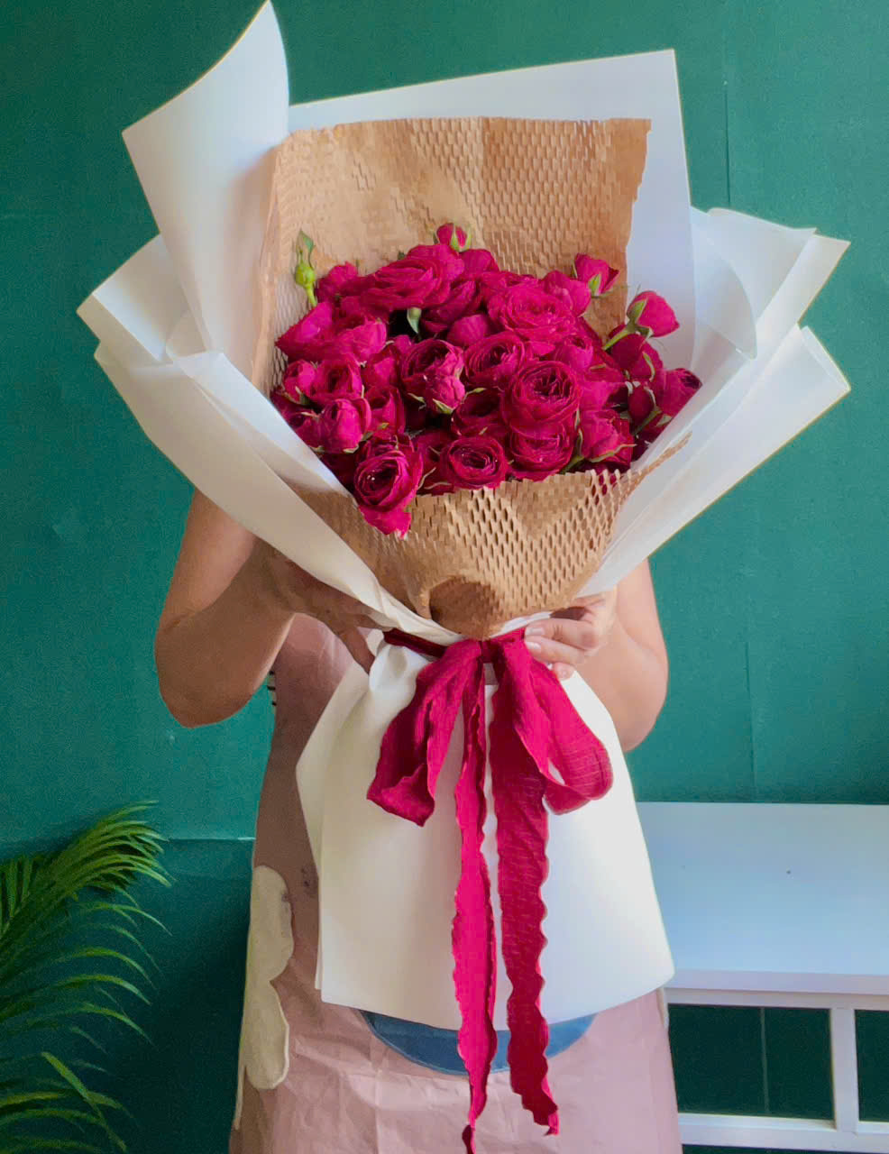 Bó hoa hồng đỏ