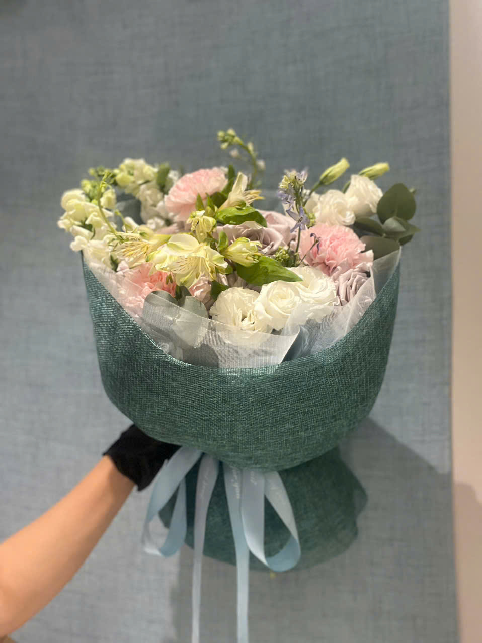 Hoa bó pastel sang trọng