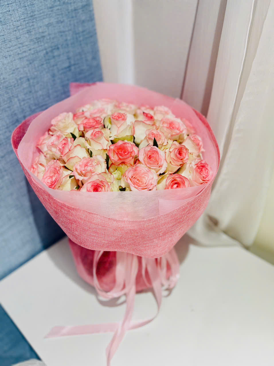 Bó Hoa Hồng pastel