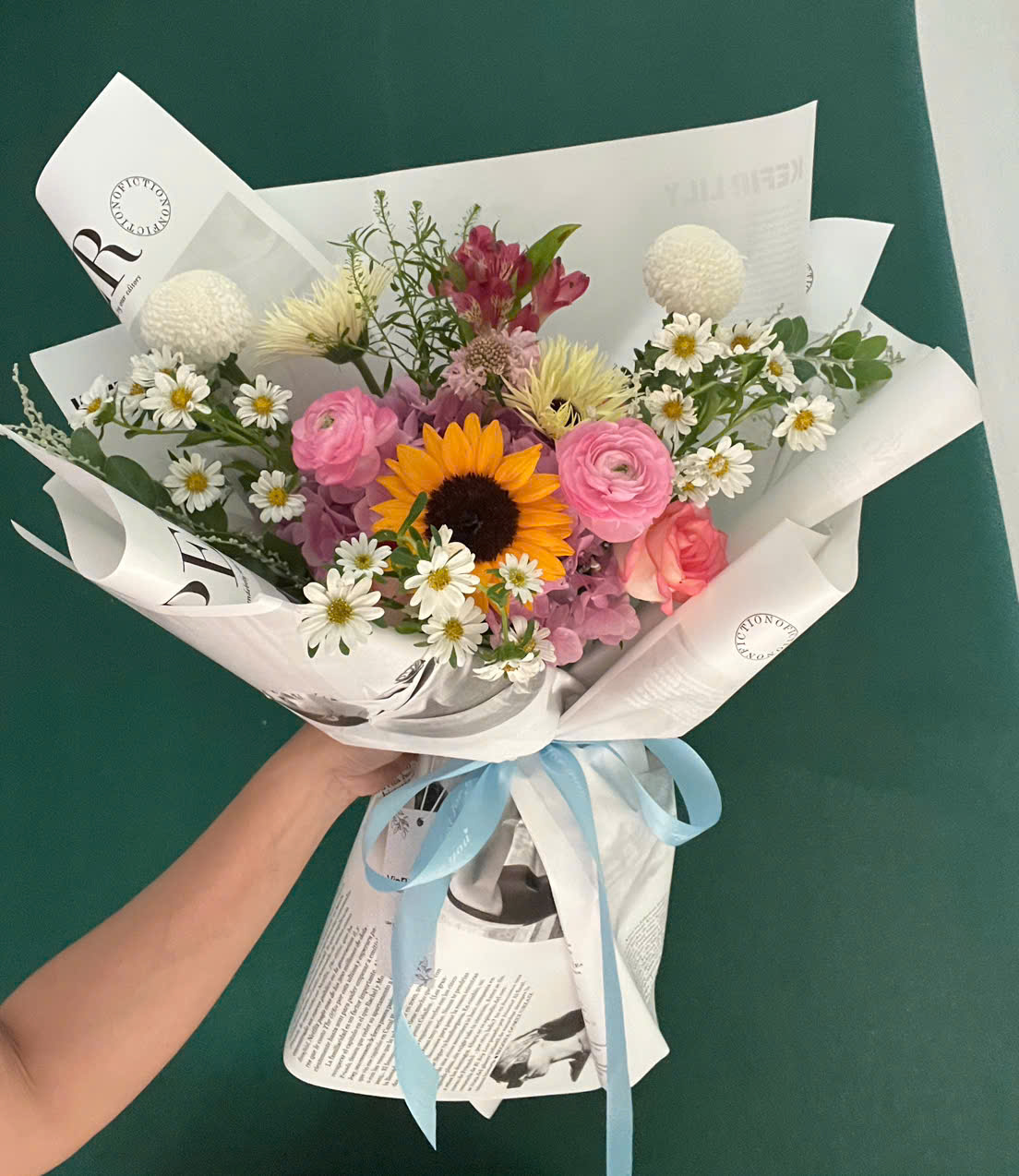 Bó hoa Hướng dương mix