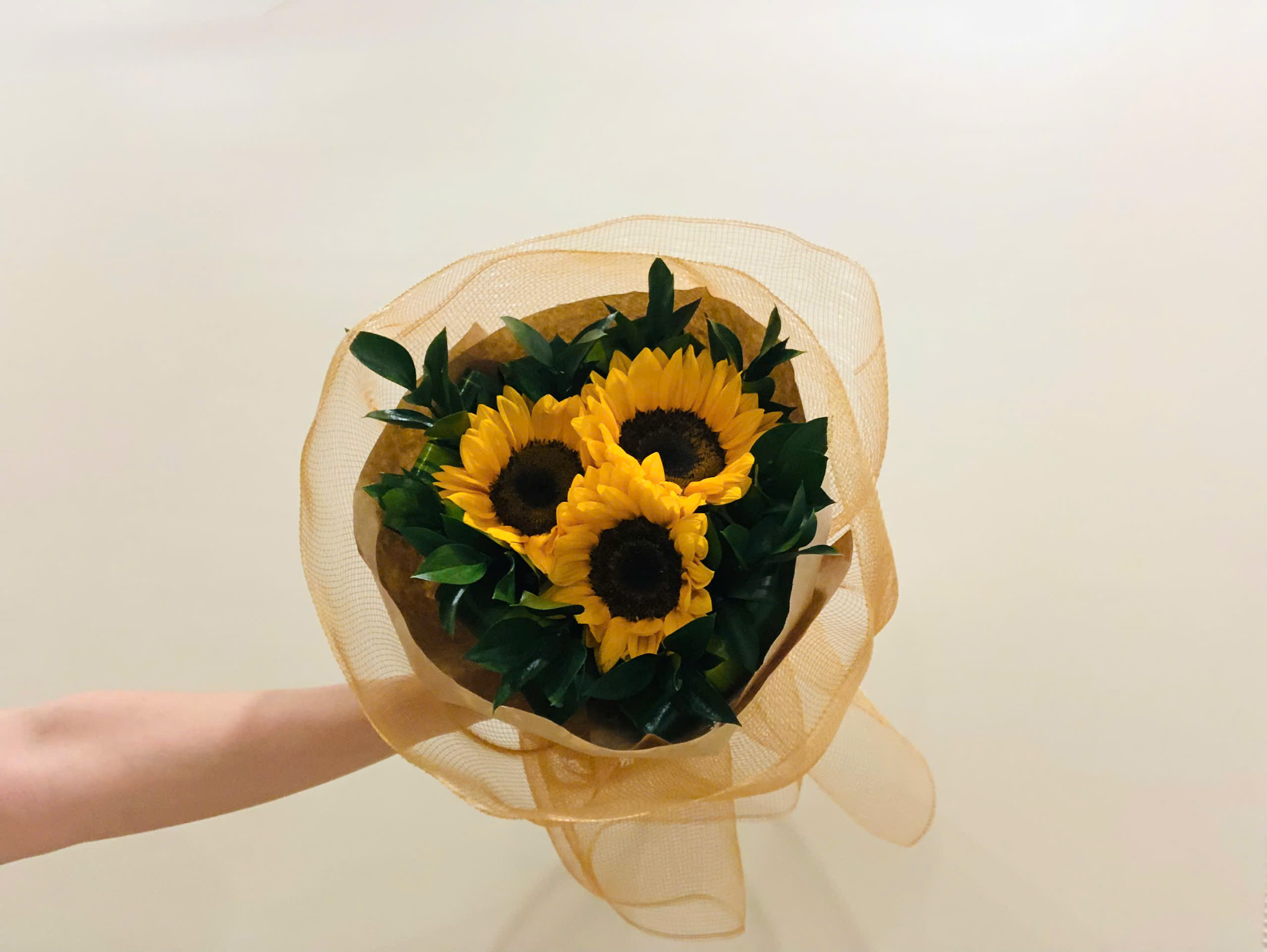 Bó hoa hướng dương size mini