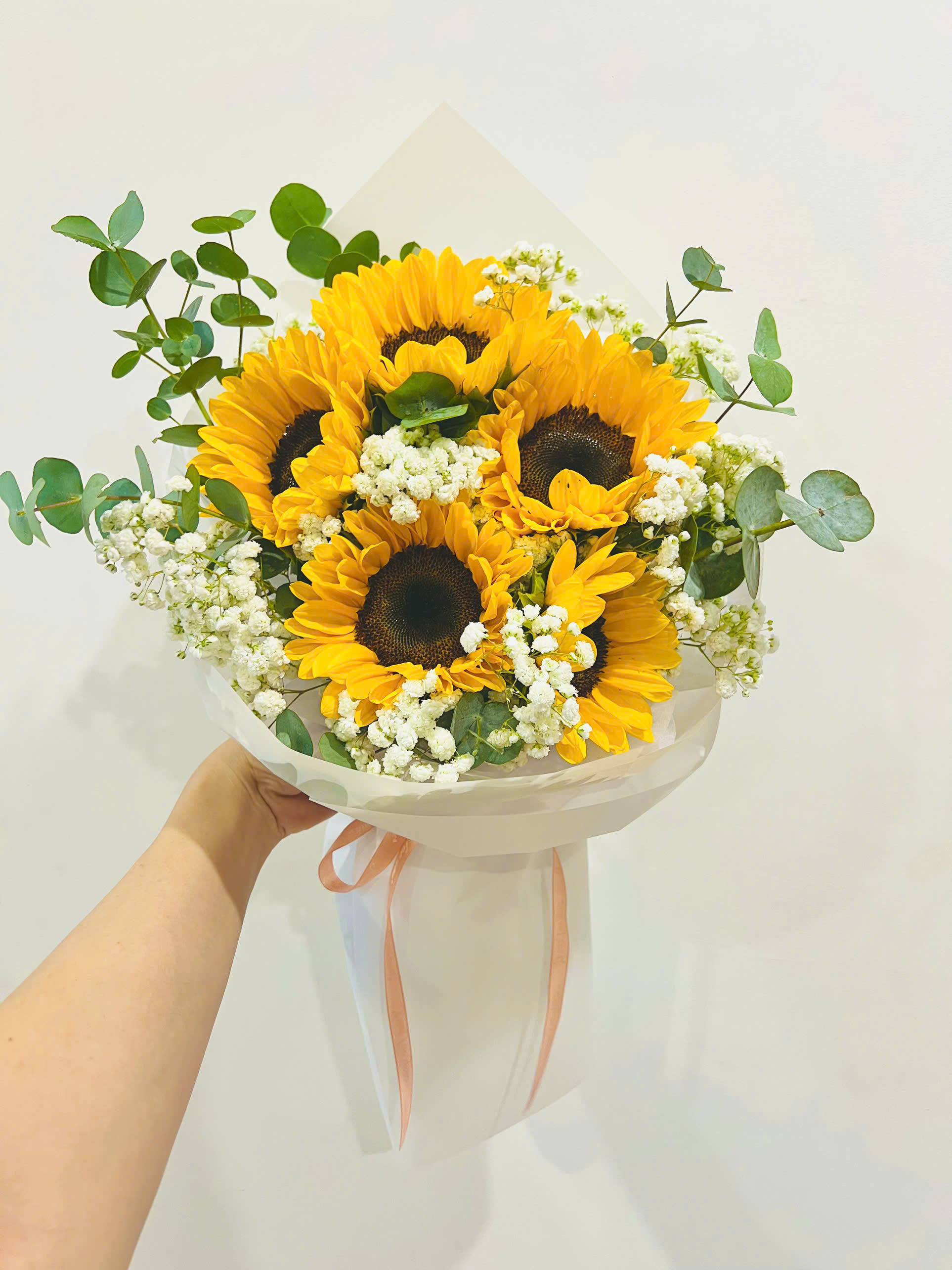 Bó hoa hướng dương tốt nghiệp