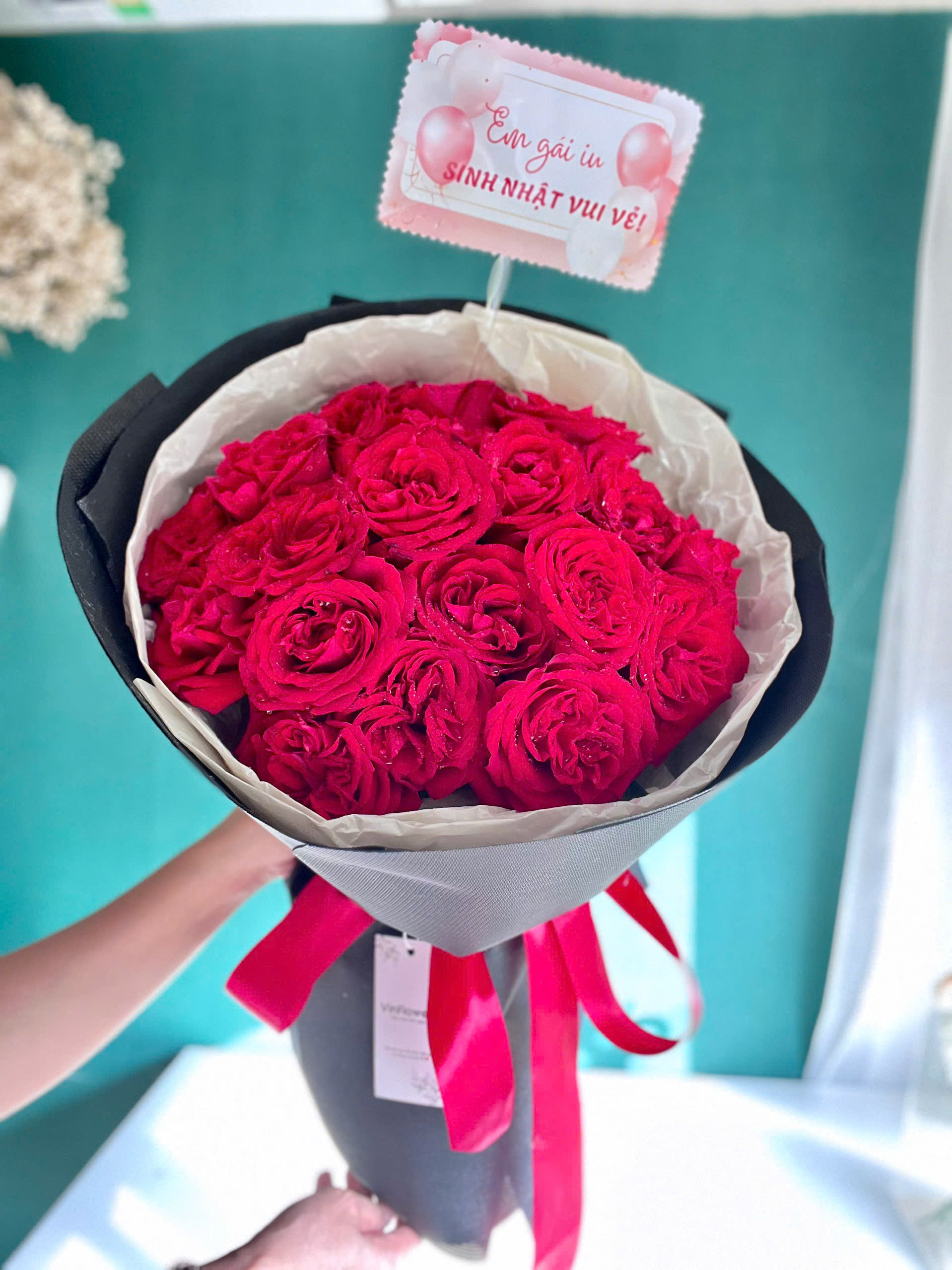 Bó hoa hồng đỏ Ohara