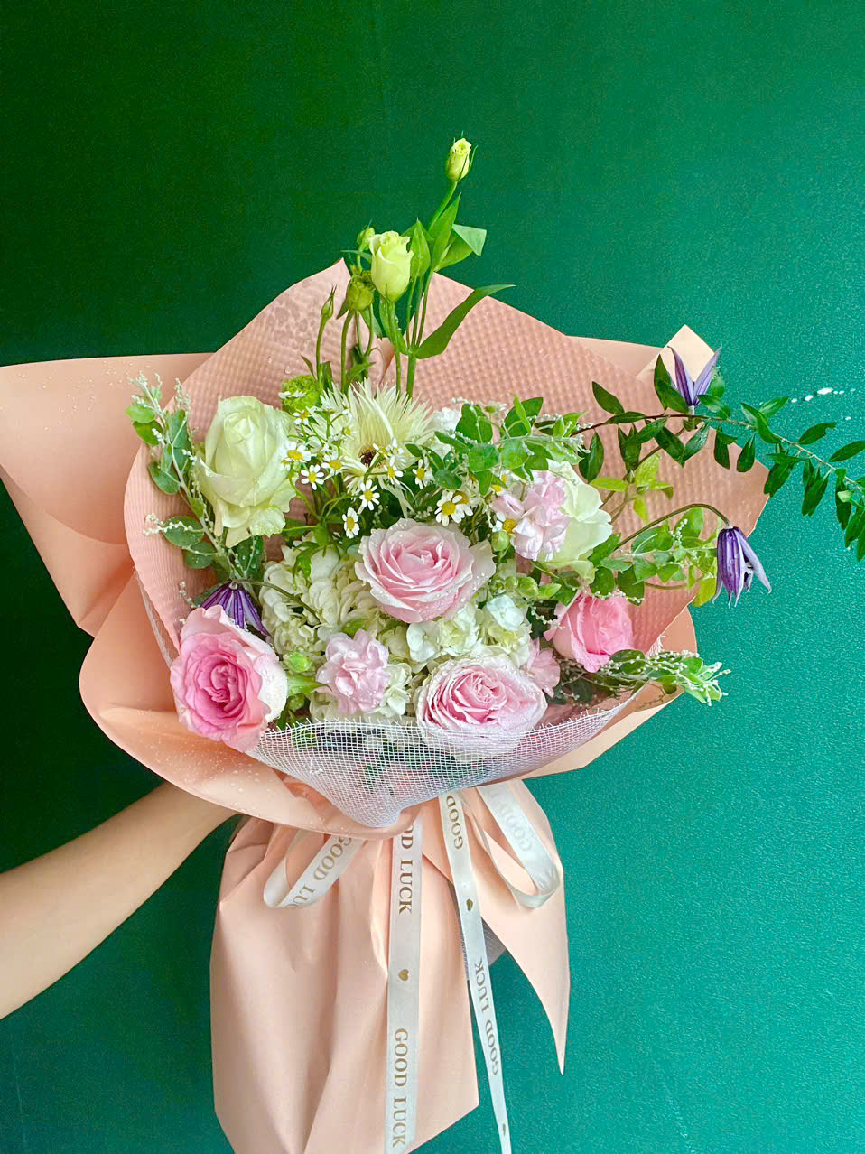 Bó hoa Cẩm tú cầu mix