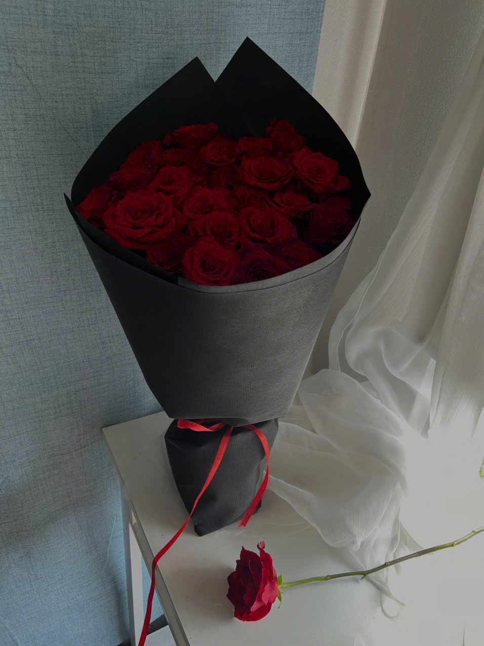 Bó Hoa Hồng Đỏ Ecuador 