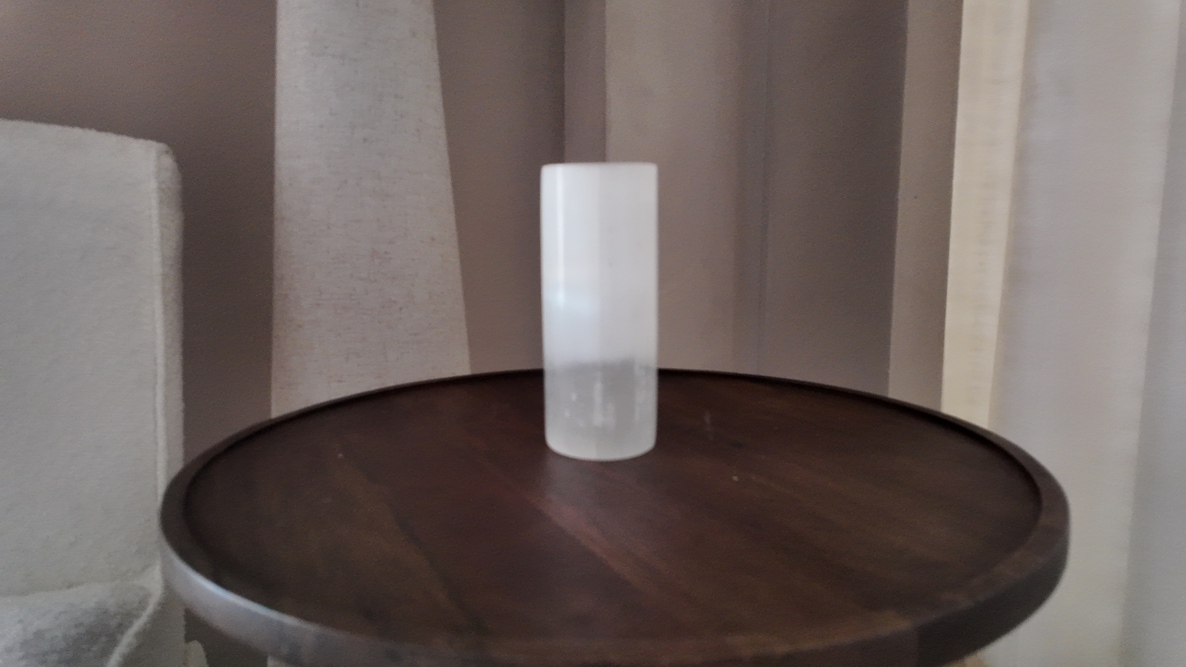 Seleniet Cilinderlamp – Natuurlijke Sfeerverlichting