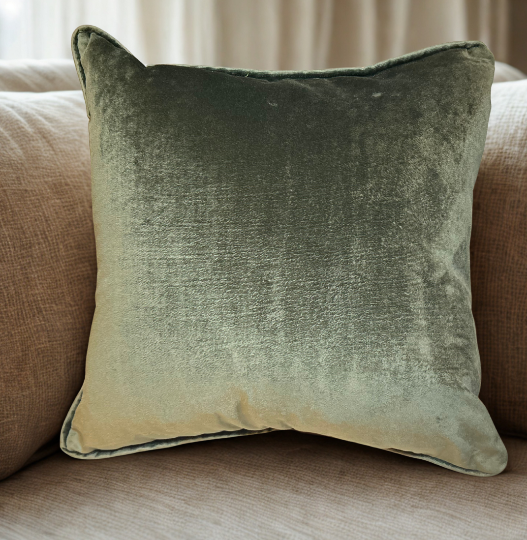 Sierkussen Emerald Monaco - Diep groen velvet met een luxueuze uitstraling