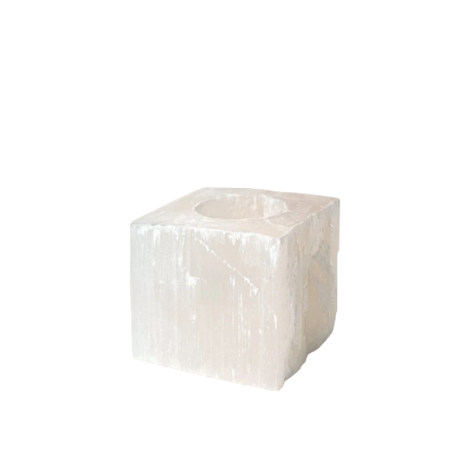 Seleniet Thee Lichthouder - Vierkant